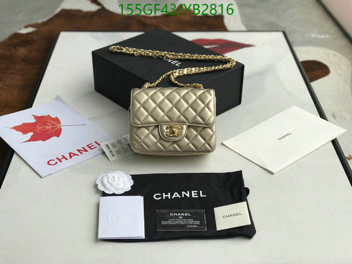 Chanel Bags -(Mirror)-Diagonal-,Code: YB2816,$: 155USD
