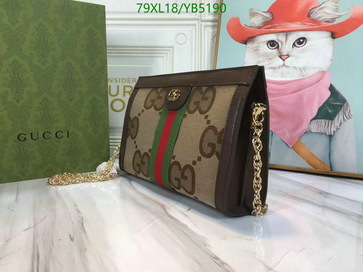 Gucci Bag-(4A)-Ophidia-G,Code: YB5190,$: 79USD