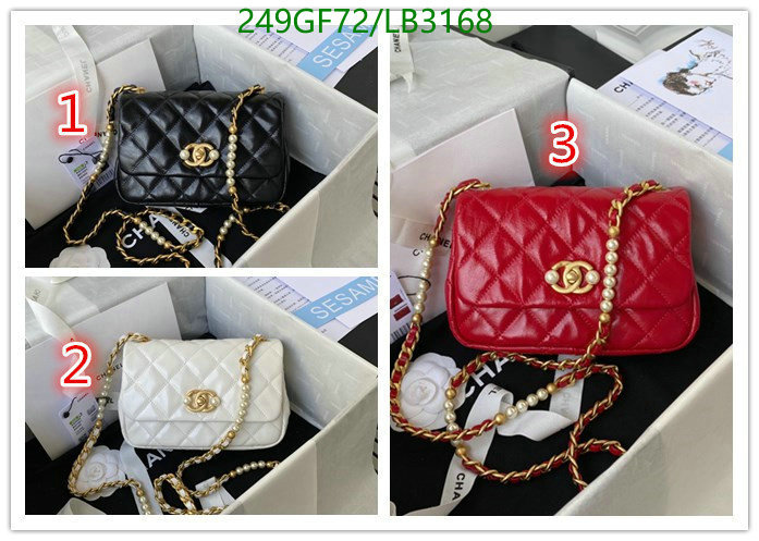 Chanel Bags -(Mirror)-Diagonal-,Code: LB3168,$: 249USD