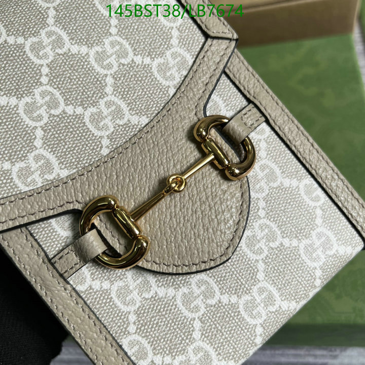 Gucci Bag-(Mirror)-Horsebit-,Code: LB7674,$: 145USD