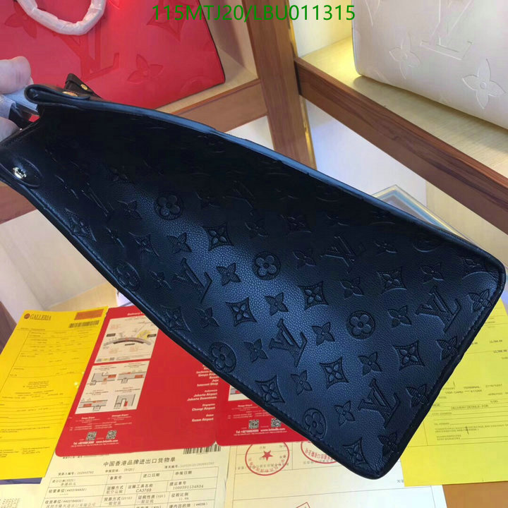 LV Bags-(4A)-Handbag Collection-,Code: LBU011315,$: 115USD