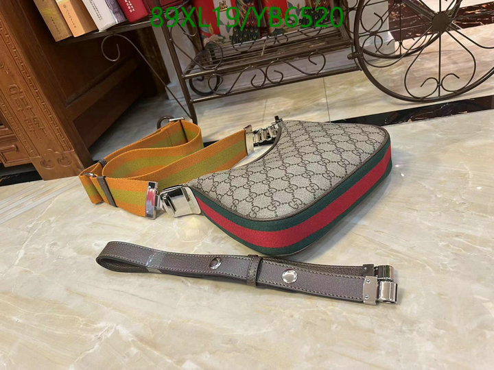 Gucci Bag-(4A)-Diagonal-,Code: YB6520,$: 89USD