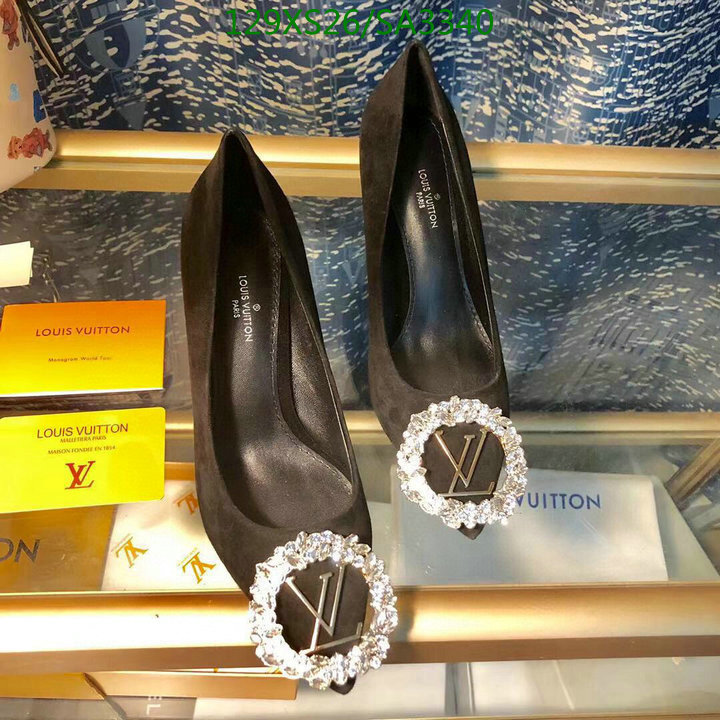 Women Shoes-LV, Code: SA3340,$:129USD