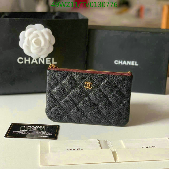 Chanel Bags ( 4A )-Wallet-,Code: TV0130776,$: 49USD