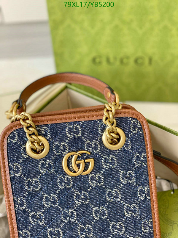 Gucci Bag-(4A)-Marmont,Code: YB5200,$: 79USD
