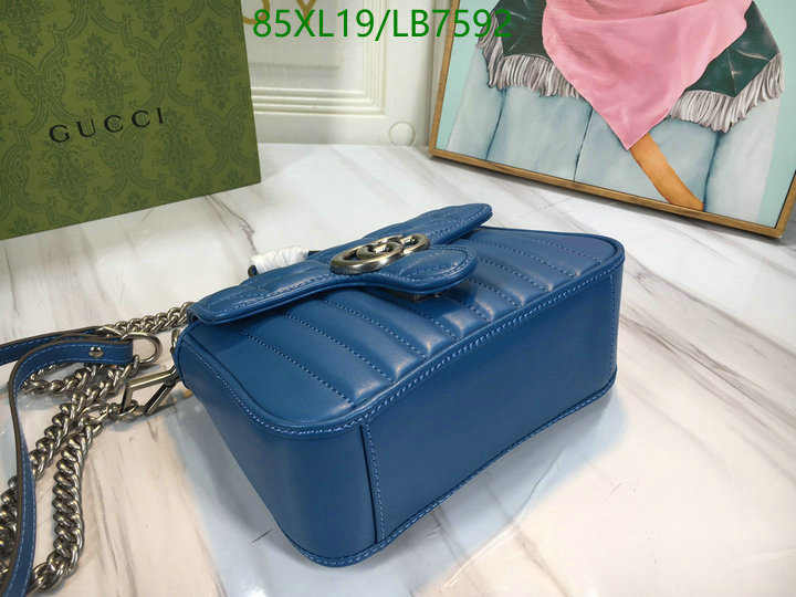 Gucci Bag-(4A)-Marmont,Code: LB7592,$: 85USD