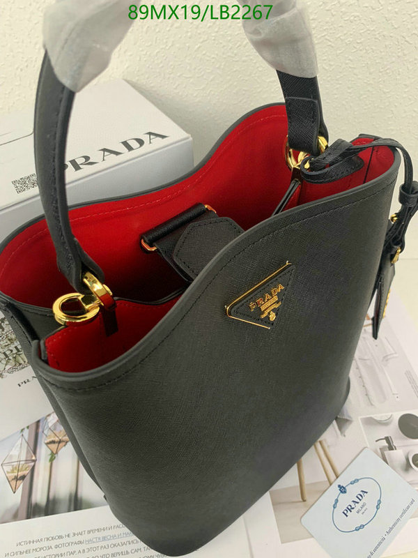 Prada Bag-(4A)-Diagonal-,Code: LB2267,$: 89USD