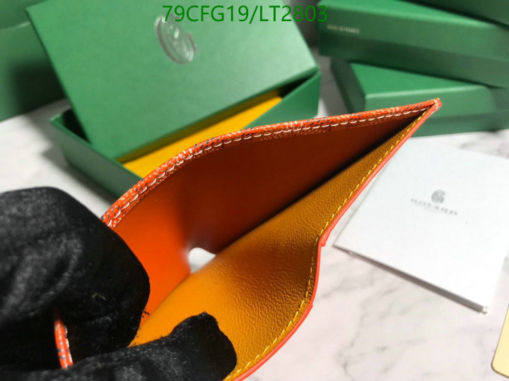 Goyard Bag-(Mirror)-Wallet-,Code: LT2803,$: 79USD