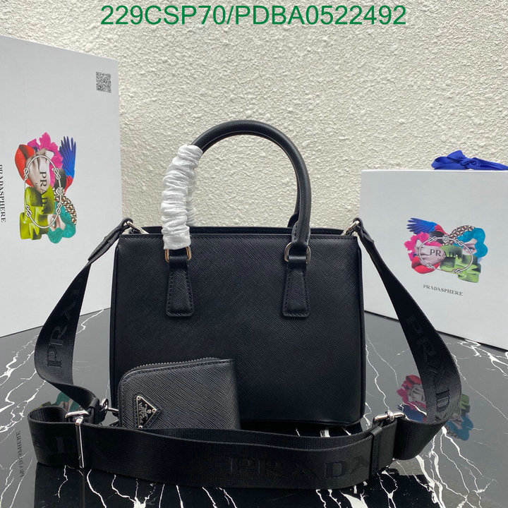 Prada Bag-(Mirror)-Handbag-,Code: PDBA0522492,$: 229USD