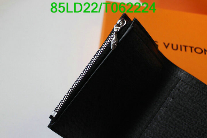 LV Bags-(Mirror)-Wallet-,Code: T062224,$: 85USD