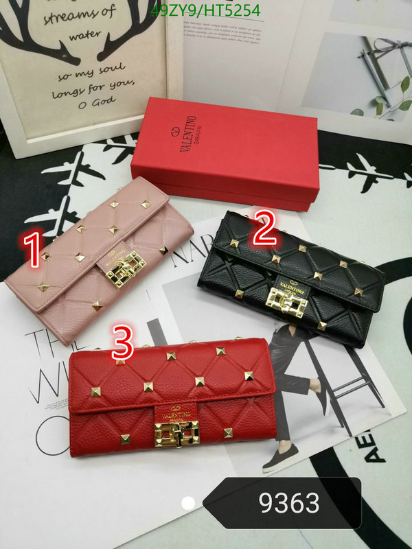 Valentino Bag-(4A)-Wallet-,Code: HT5254,$: 49USD