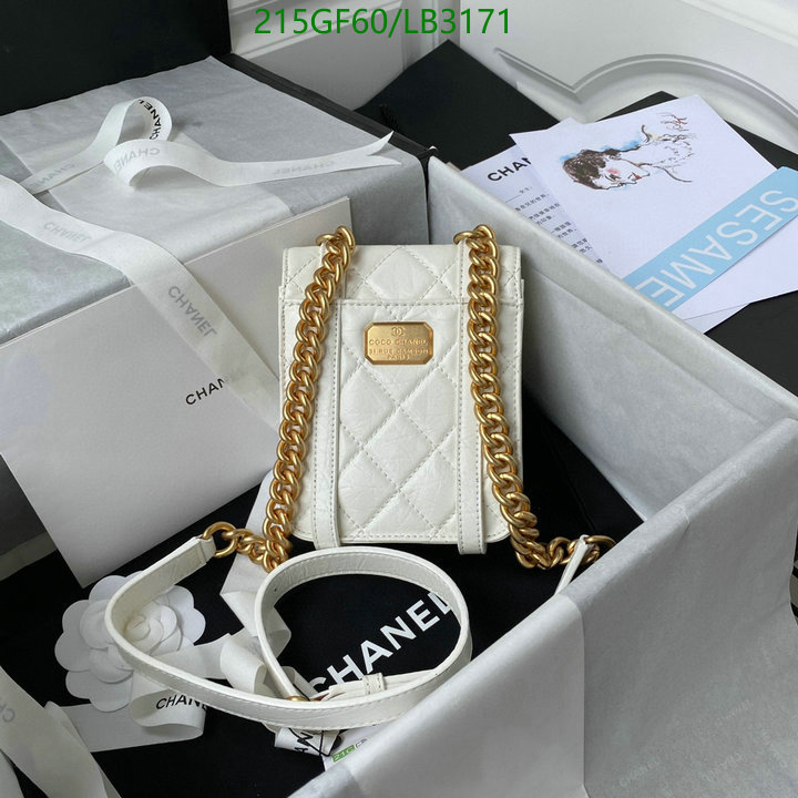 Chanel Bags -(Mirror)-Diagonal-,Code: LB3171,$: 215USD