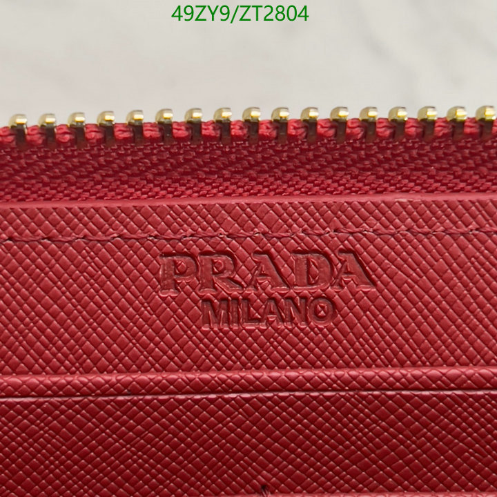 Prada Bag-(4A)-Wallet-,Code: ZT2804,$: 49USD
