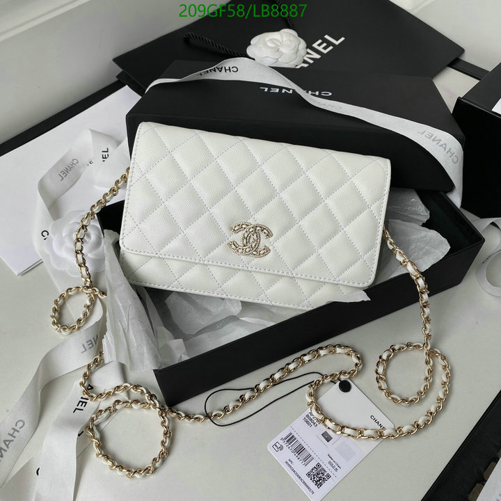 Chanel Bags -(Mirror)-Diagonal-,Code: LB8887,$: 209USD