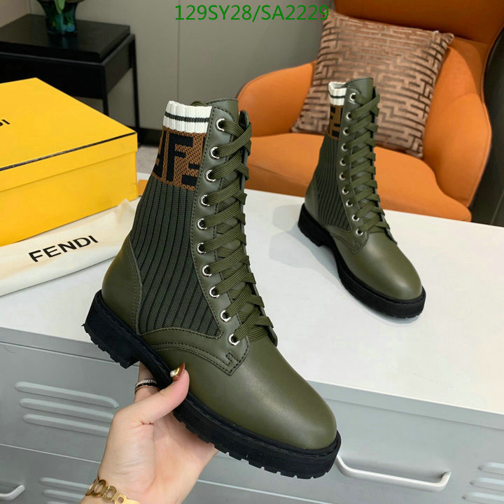 Women Shoes-Fendi, Code: SA2229,$: 129USD
