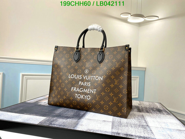 LV Bags-(Mirror)-Handbag-,Code: LB042111,$: 199USD