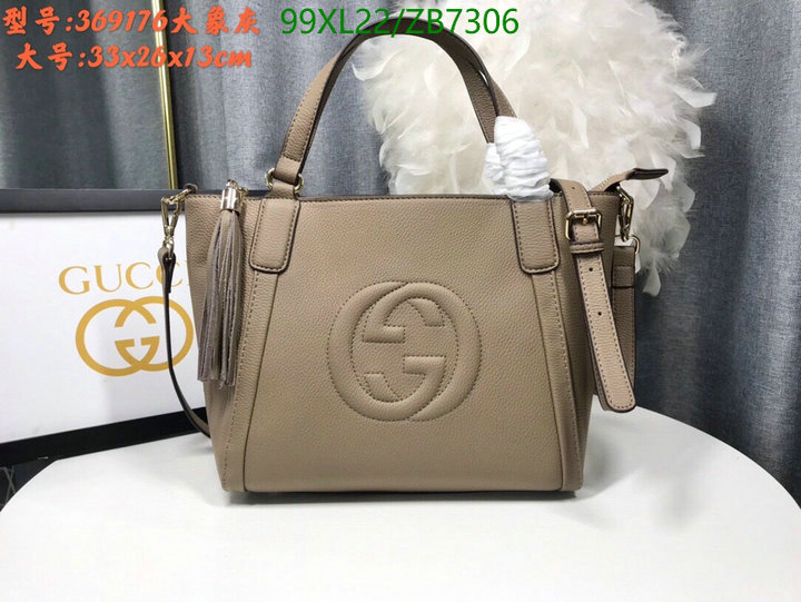 Gucci Bag-(4A)-Handbag-,Code: ZB7306,$: 99USD