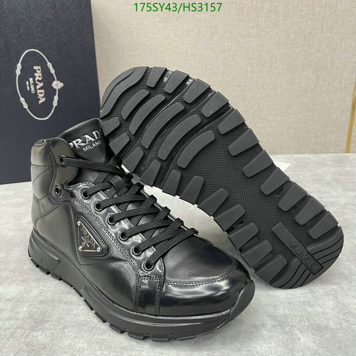 Men shoes-Prada, Code: HS3157,$: 175USD