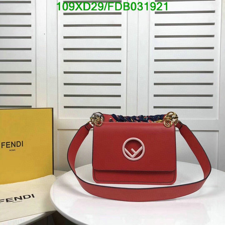 Fendi Bag-(4A)-Diagonal-,Code: FDB031921,$:109USD