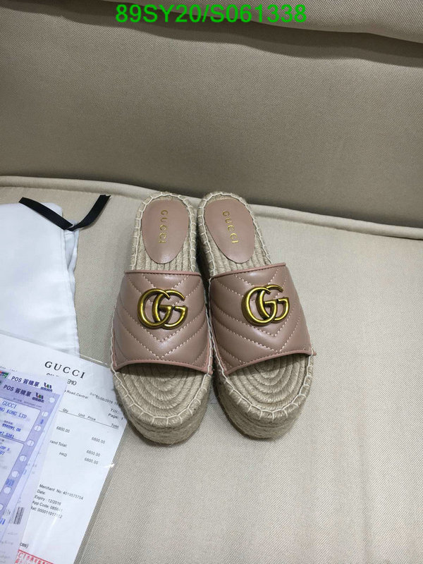 Women Shoes-Gucci, Code: S061338,$: 89USD