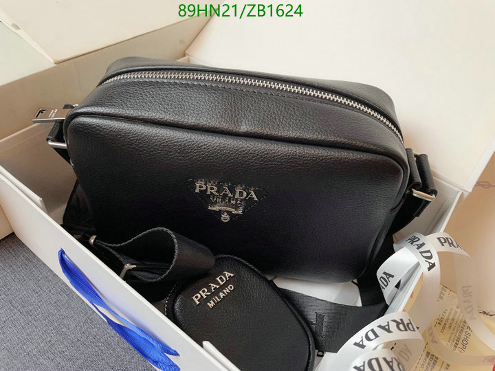 Prada Bag-(4A)-Diagonal-,Code: ZB1624,$: 89USD