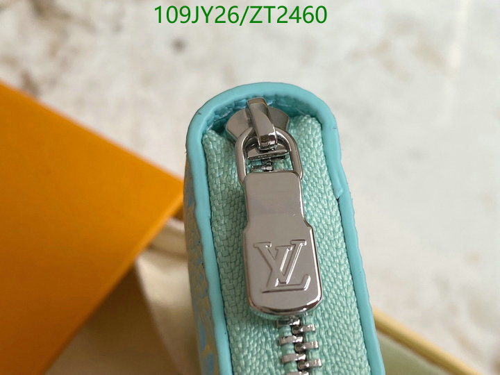 LV Bags-(Mirror)-Wallet-,Code: ZT2460,$: 109USD