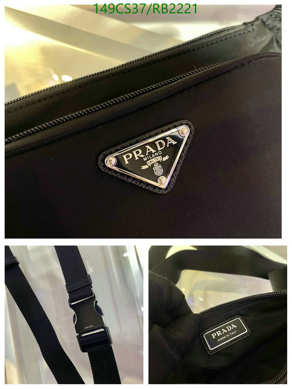 Prada Bag-(Mirror)-Diagonal-,Code: RB2221,$: 149USD