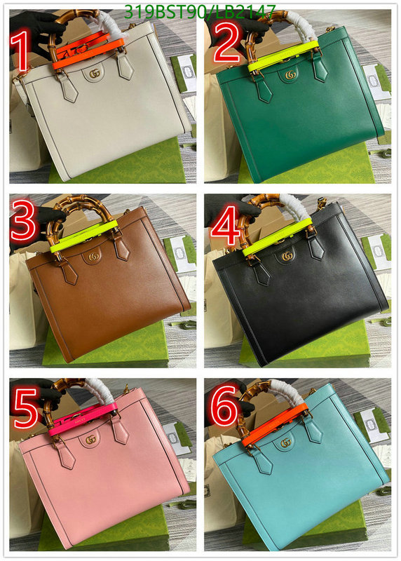 Gucci Bag-(Mirror)-Diana-Bamboo-,Code: LB2147,$: 319USD