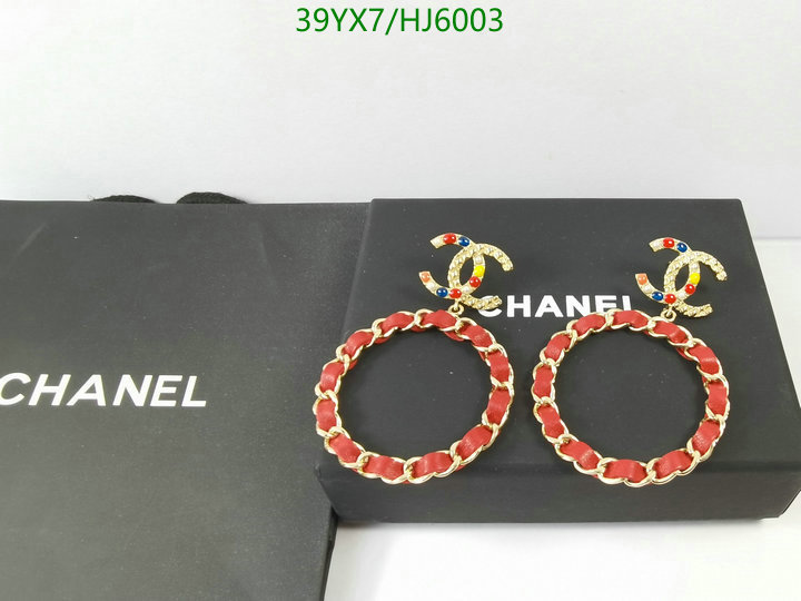 Jewelry-Chanel,Code: HJ6003,$: 39USD