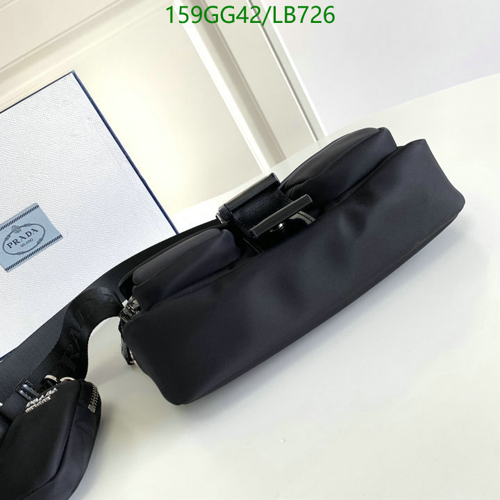 Prada Bag-(Mirror)-Diagonal-,Code: LB726,$: 159USD