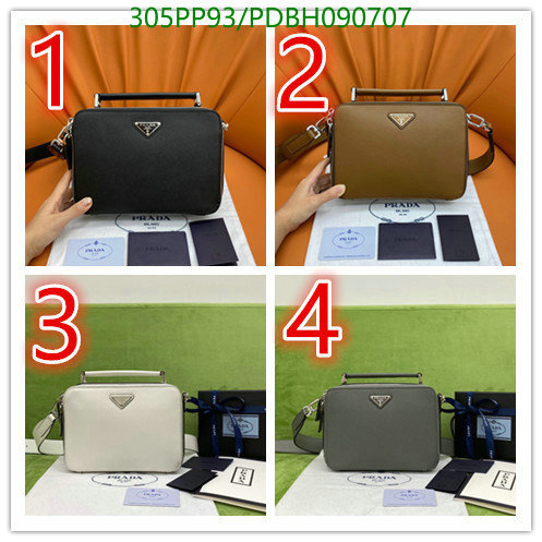 Prada Bag-(Mirror)-Diagonal-,Code:PDBH090707,$:305USD