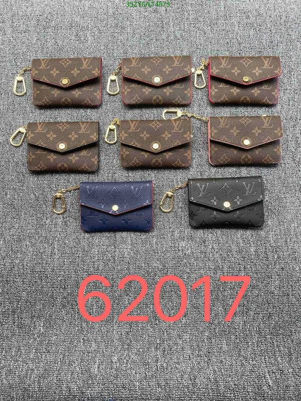 LV Bags-(4A)-Wallet-,Code: LT4873,$: 35USD