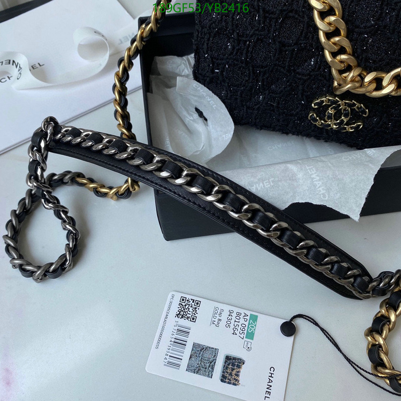 Chanel Bags -(Mirror)-Diagonal-,Code: YB2416,$: 189USD