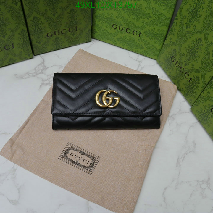 Gucci Bag-(4A)-Wallet-,Code: XT3757,$: 49USD