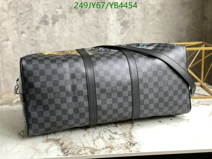LV Bags-(Mirror)-Keepall BandouliRe 45-50-,Code: YB4454,$: 249USD