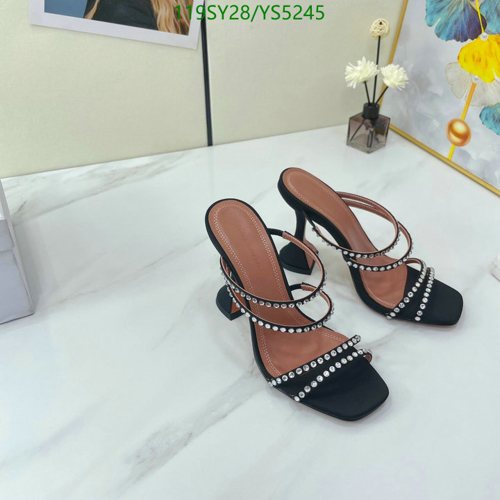 Women Shoes-Amina Muaddi, Code: YS5245,$: 119USD