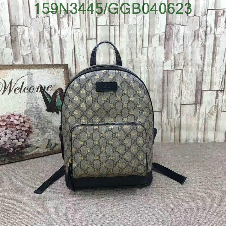 Gucci Bag-(Mirror)-Backpack-,Code:GGB040623,