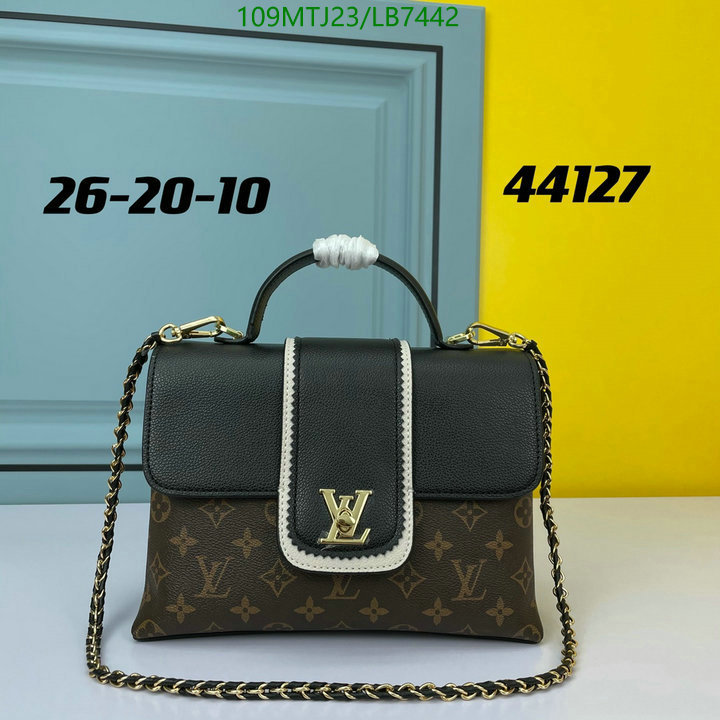 LV Bags-(4A)-Handbag Collection-,Code: LB7442,$: 109USD