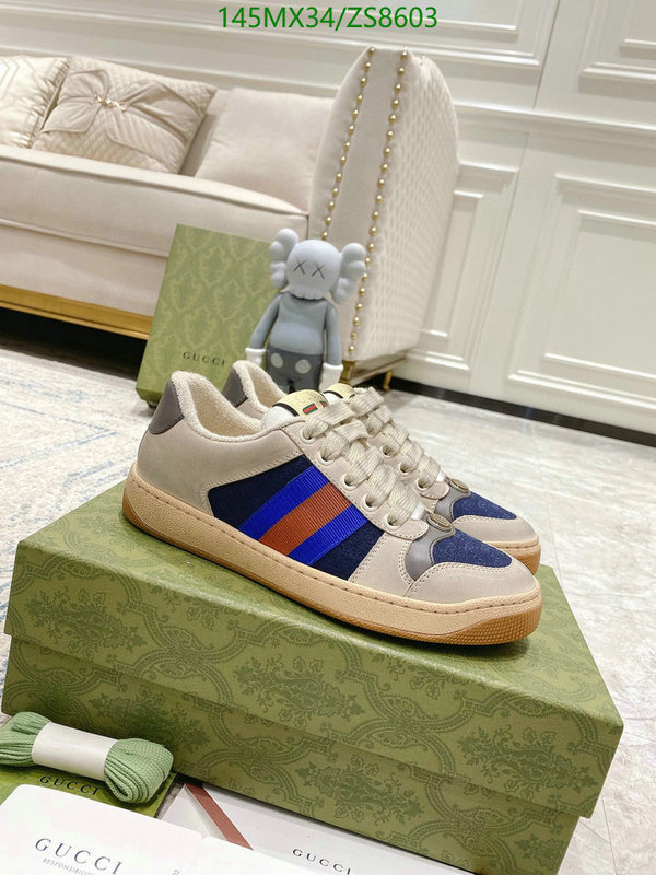 Men shoes-Gucci, Code: ZS8603,$: 145USD