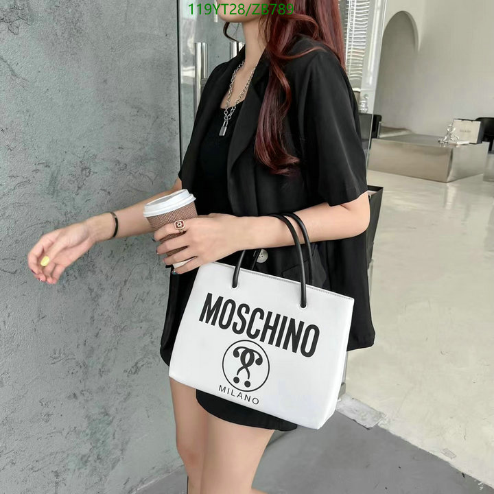 Moschino Bag-(Mirror)-Handbag-,Code: ZB789,$: 119USD