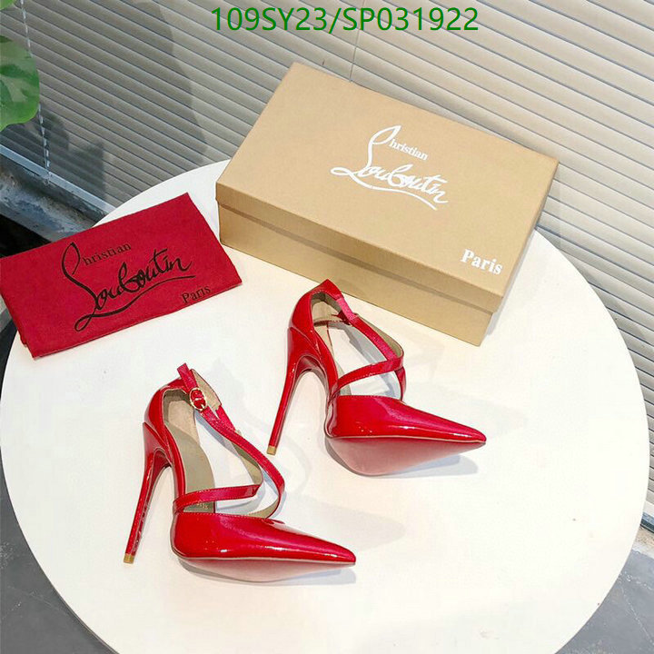 Women Shoes- Christian Louboutin, Code: SP031922,$: 109USD