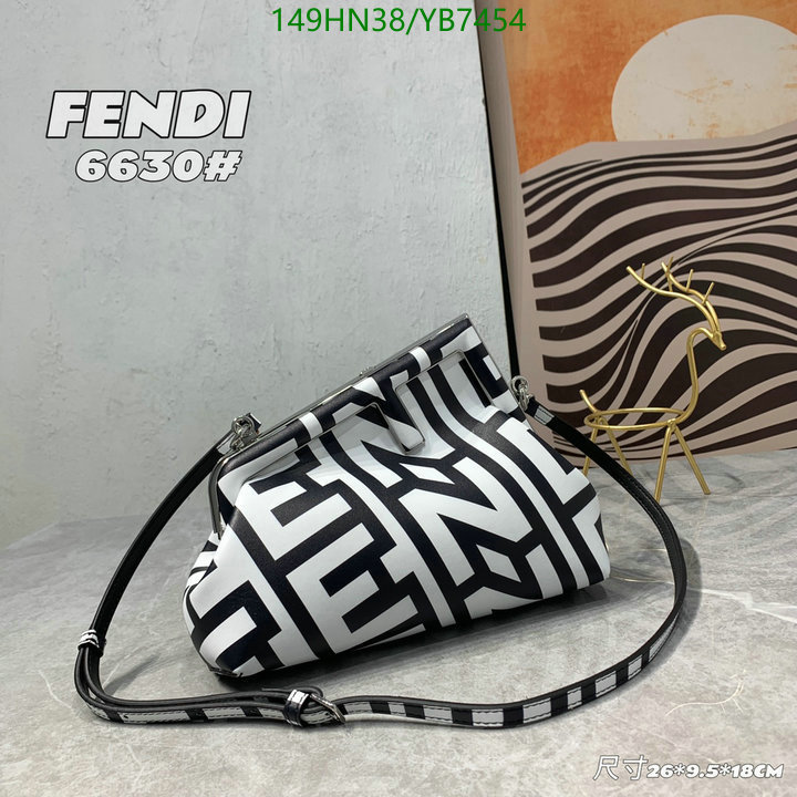 Fendi Bag-(4A)-First Series-,Code: YB7454,$: 149USD