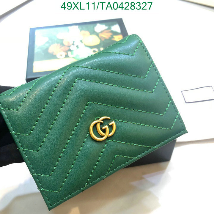 Gucci Bag-(4A)-Wallet-,Code:TA0428325,$: 49USD