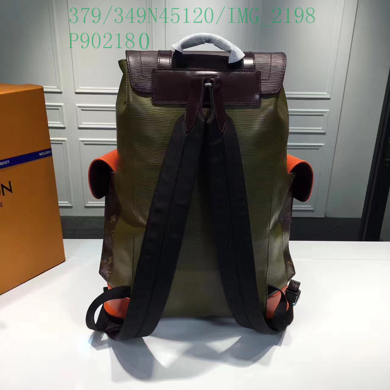 LV Bags-(Mirror)-Backpack-,Code：LB113022,$: 379USD