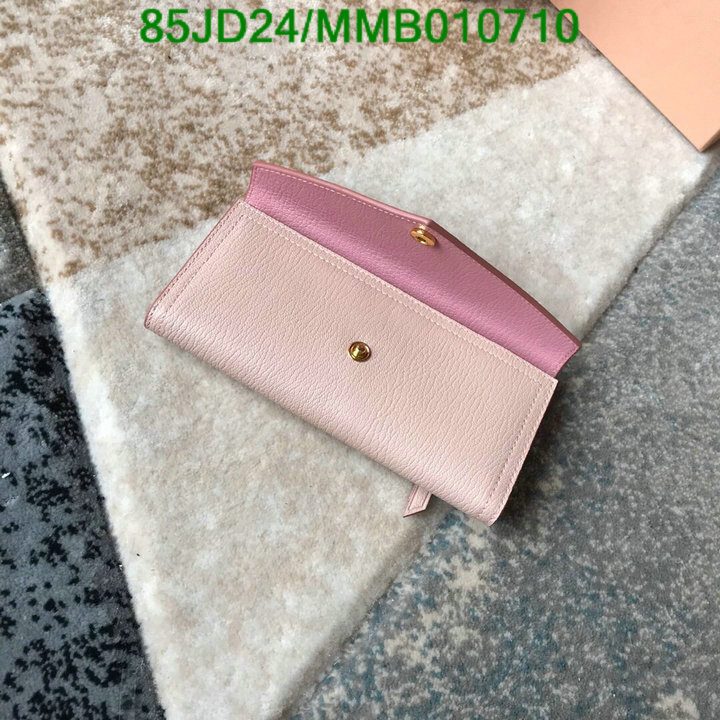 Miu Miu Bag-(Mirror)-Wallet-,Code: MMB010710,$: 85USD