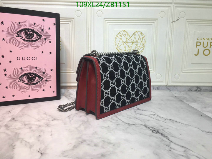 Gucci Bag-(4A)-Dionysus-,Code: ZB1151,$: 109USD