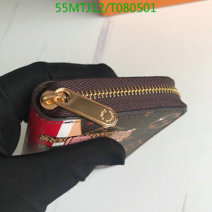 LV Bags-(4A)-Wallet-,Code: T080501,$: 55USD