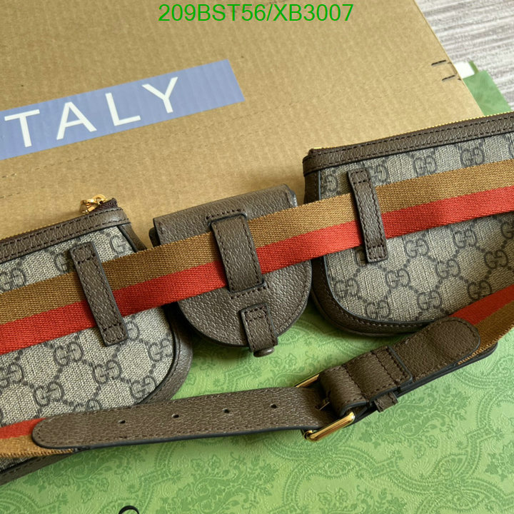 Gucci Bag-(Mirror)-Belt Bag-Chest Bag--,Code: XB3007,$: 209USD