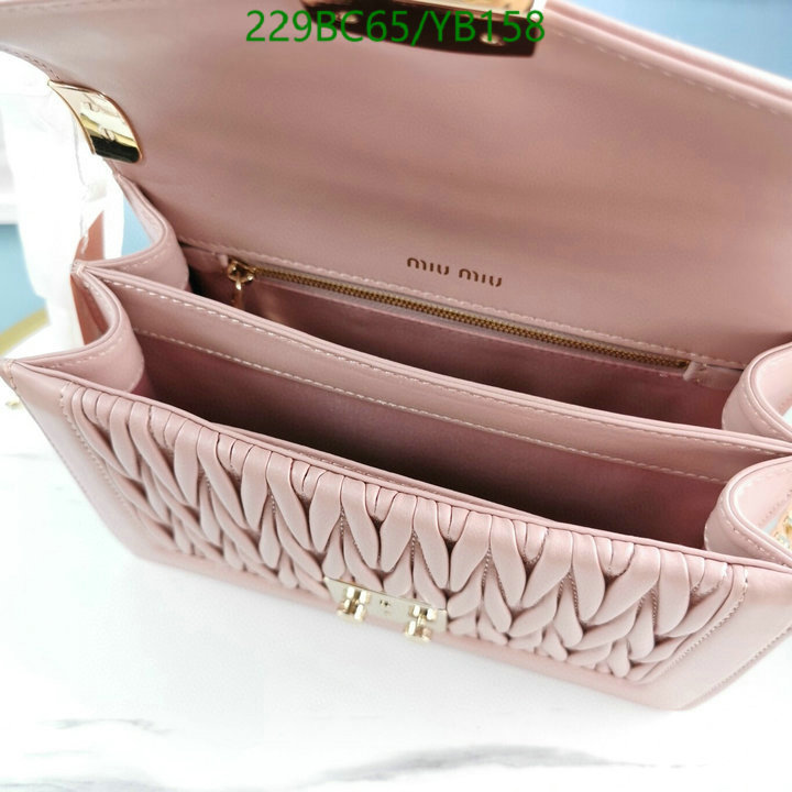 Miu Miu Bag-(Mirror)-Diagonal-,Code: YB158,$: 229USD