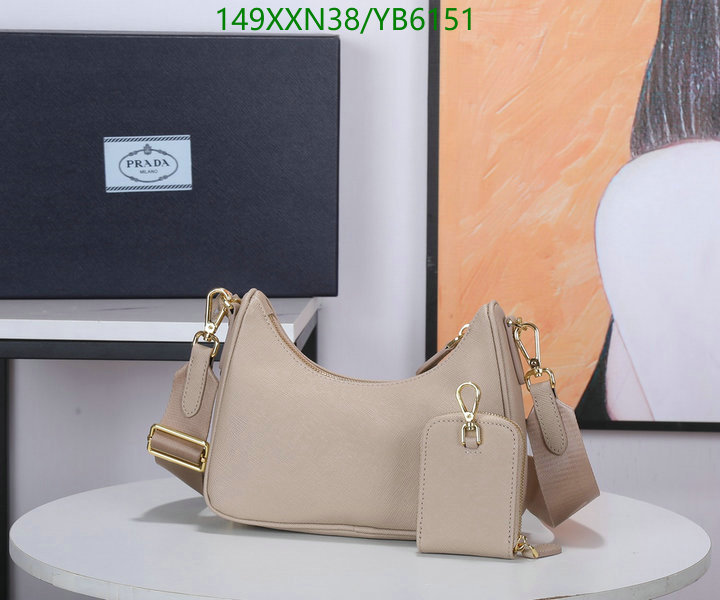 Prada Bag-(Mirror)-Re-Edition 2005,Code: YB6151,$: 149USD